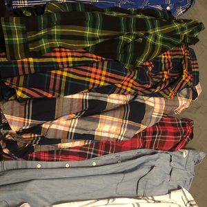 Old Navy Flannel button ups